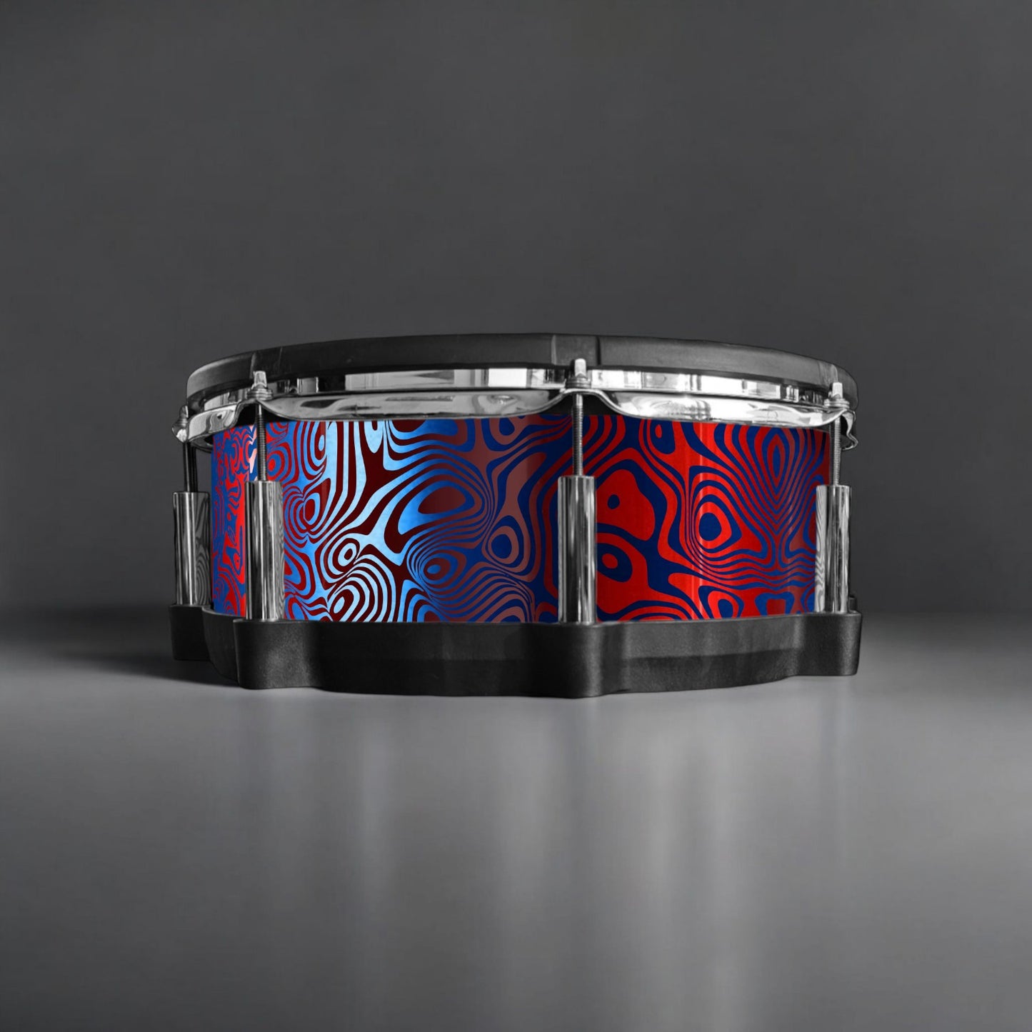 Psychedelic Swirl Drum Wrap