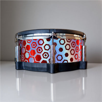 Hexagonal Fade Drum Wrap