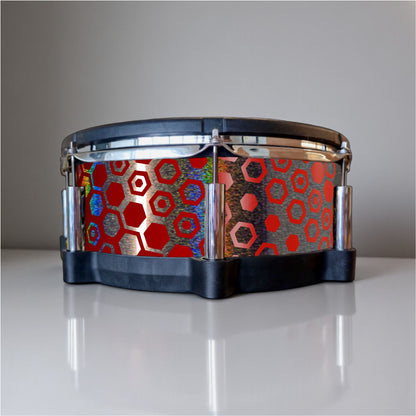 Hexagonal Fade Drum Wrap
