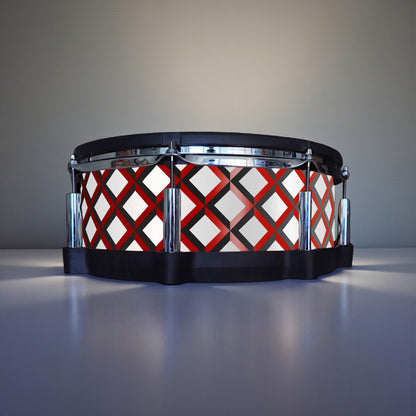 3D Tile Drum Wrap (Black Base)