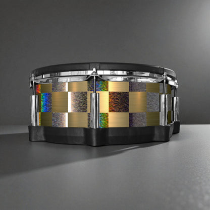 Checkerboard Drum Wrap