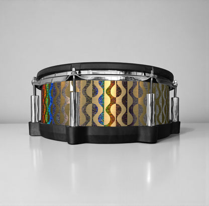 Negative Circles Drum Wrap