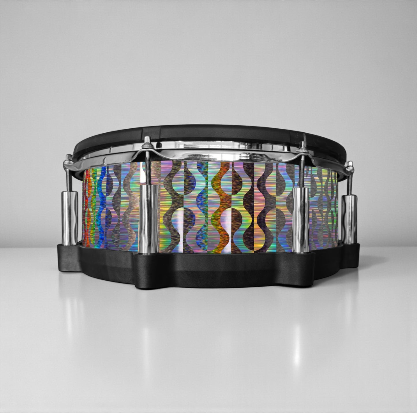 Negative Circles Drum Wrap