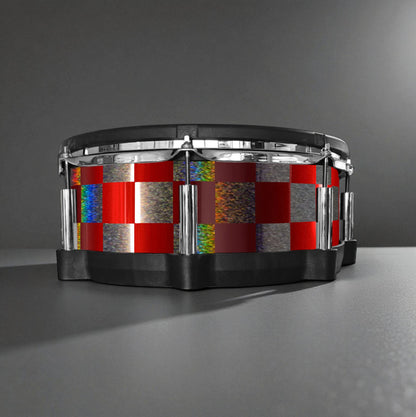 Checkerboard Drum Wrap