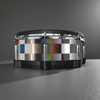 Checkerboard Drum Wrap