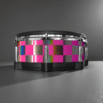 Checkerboard Drum Wrap