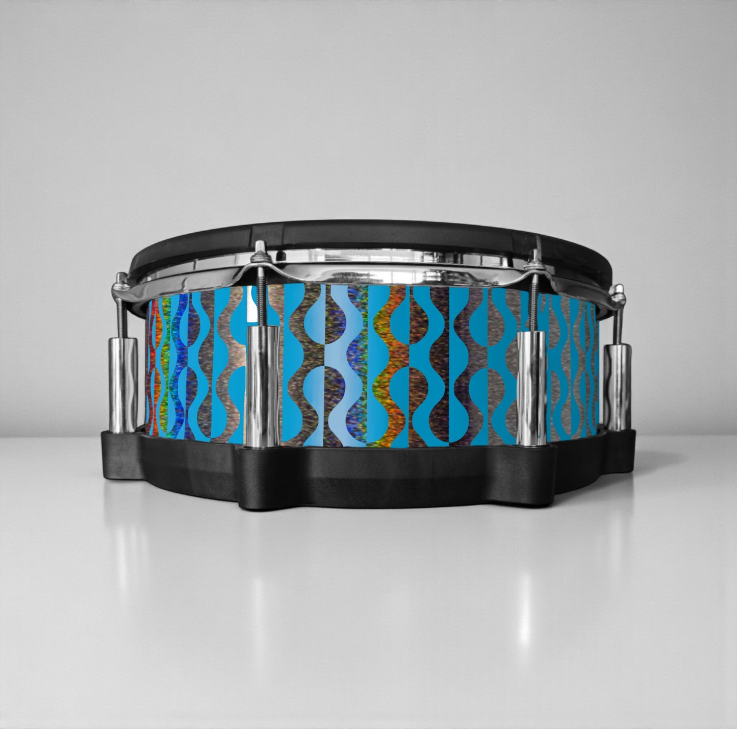 Negative Circles Drum Wrap