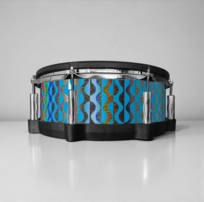 Negative Circles Drum Wrap