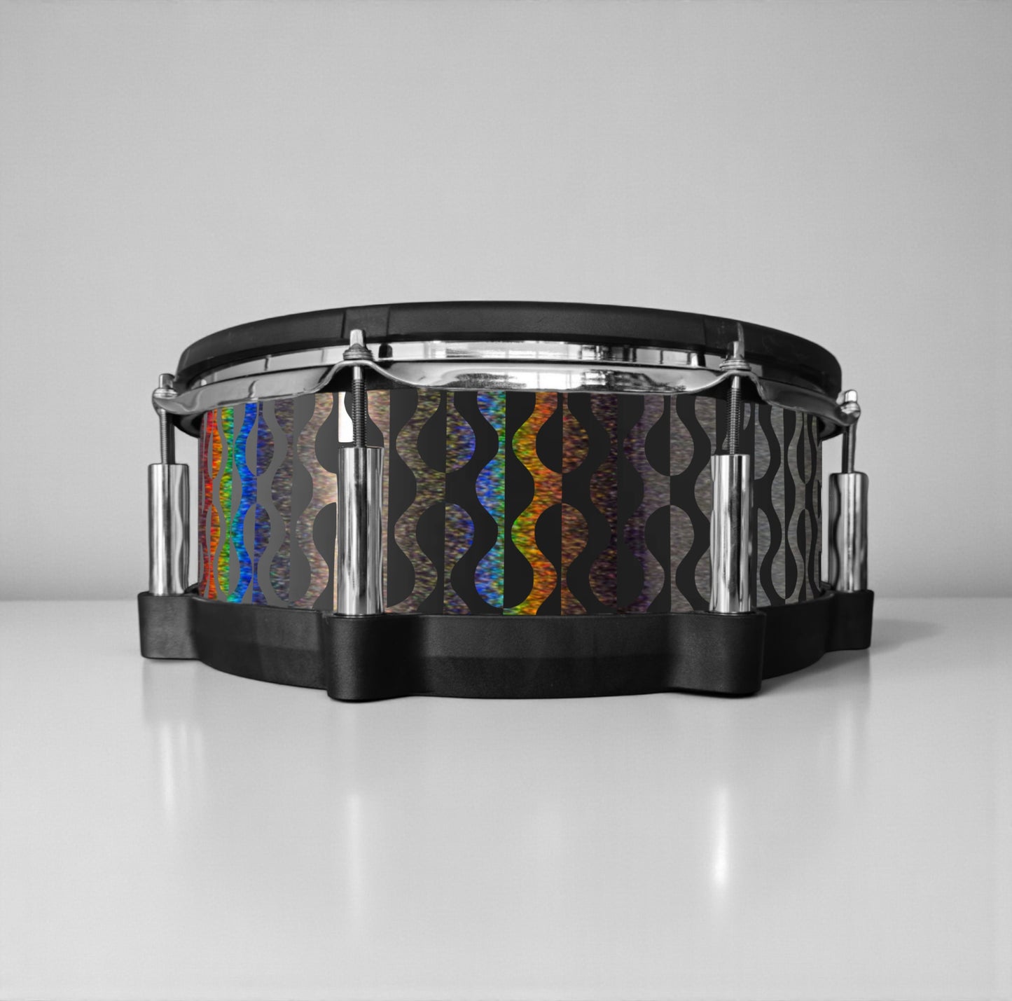 Negative Circles Drum Wrap