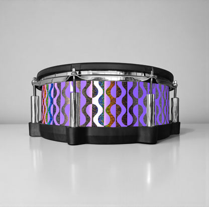 Negative Circles Drum Wrap