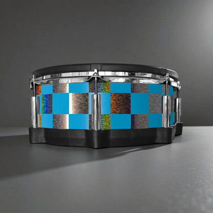 Checkerboard Drum Wrap
