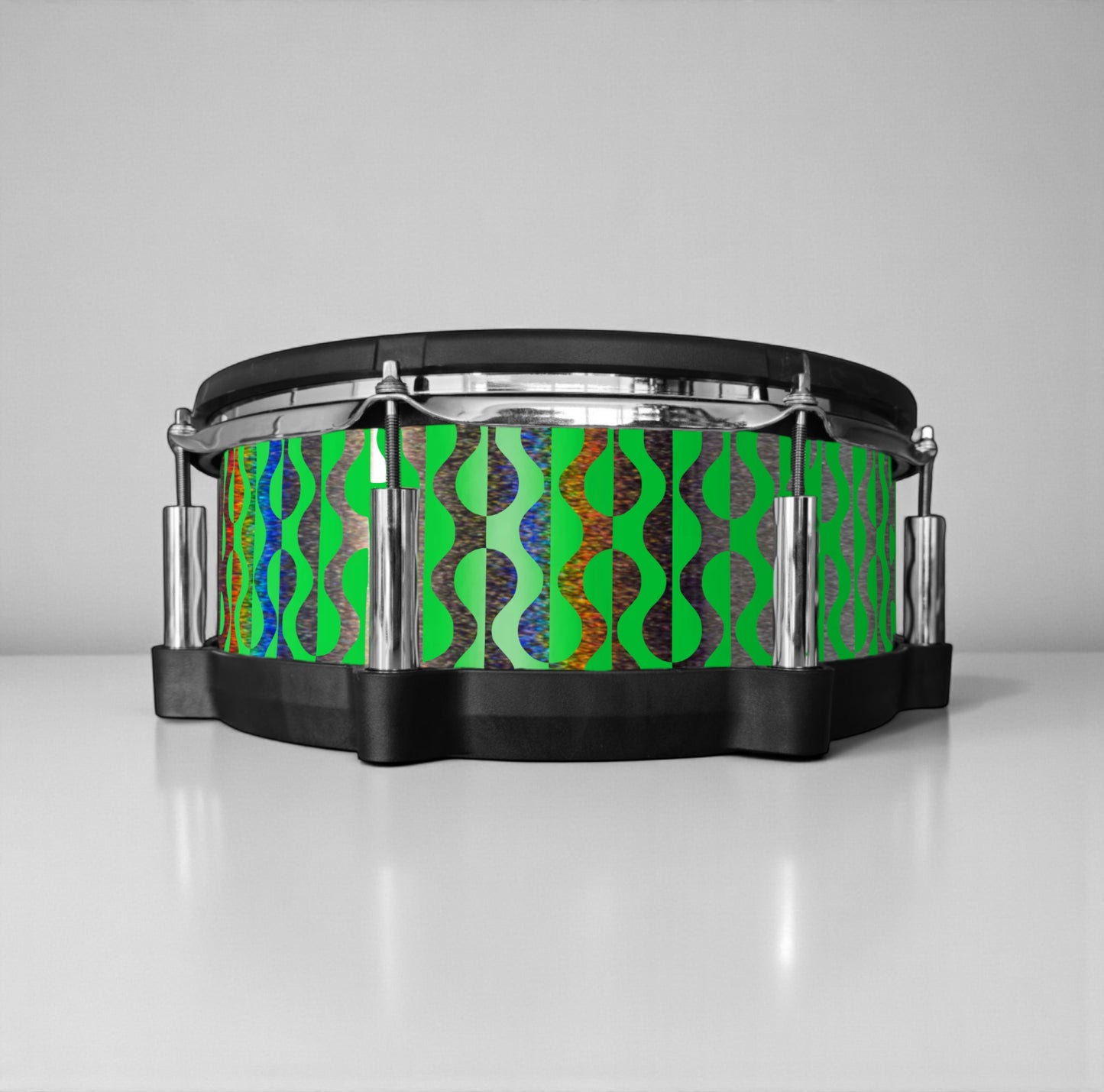 Negative Circles Drum Wrap