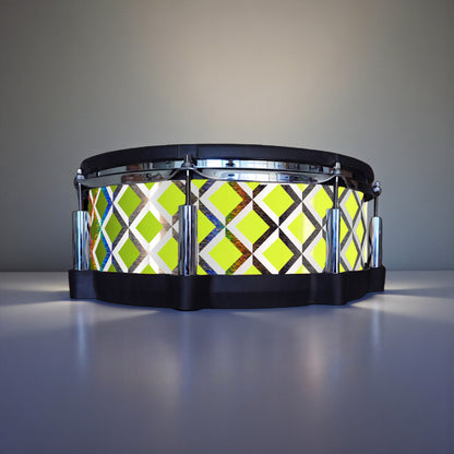 3D Tile Drum Wrap (White Base)