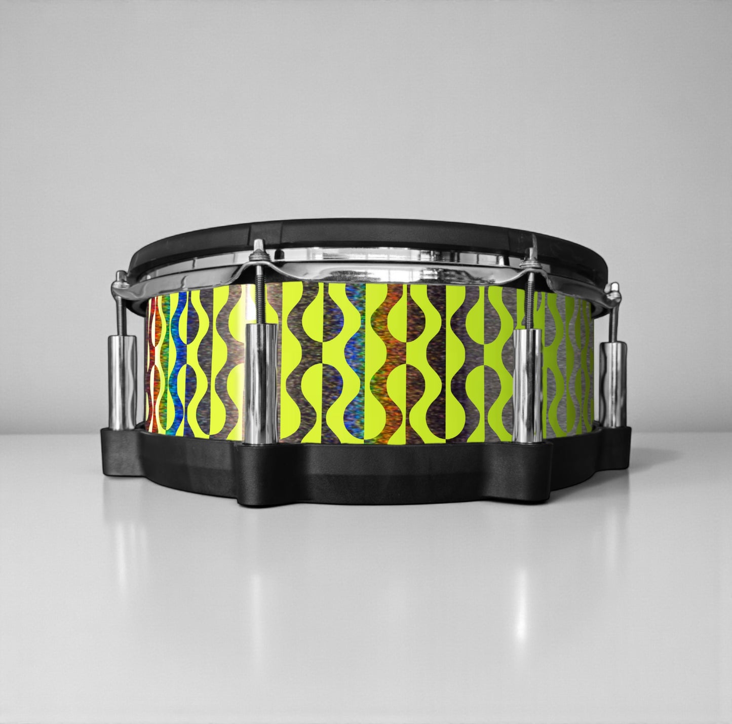 Negative Circles Drum Wrap