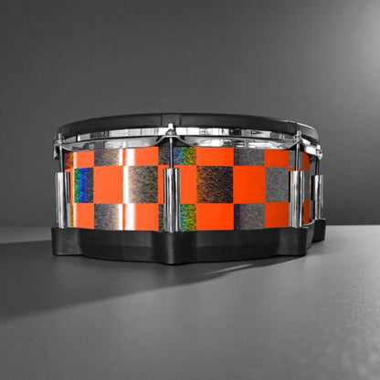 Checkerboard Drum Wrap