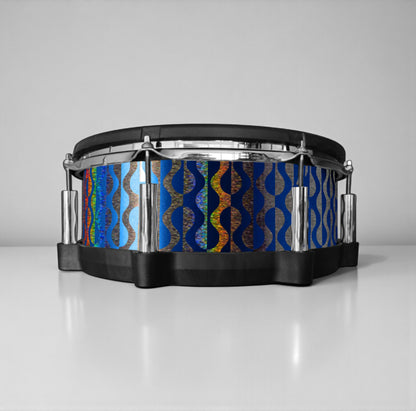 Negative Circles Drum Wrap