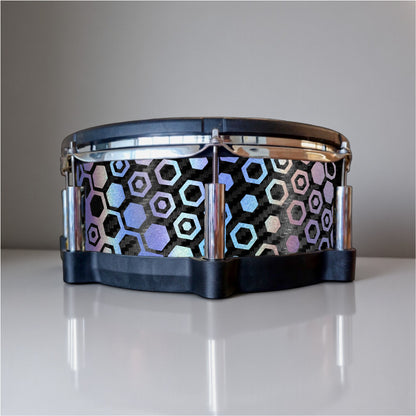 Hexagonal Fade Drum Wrap