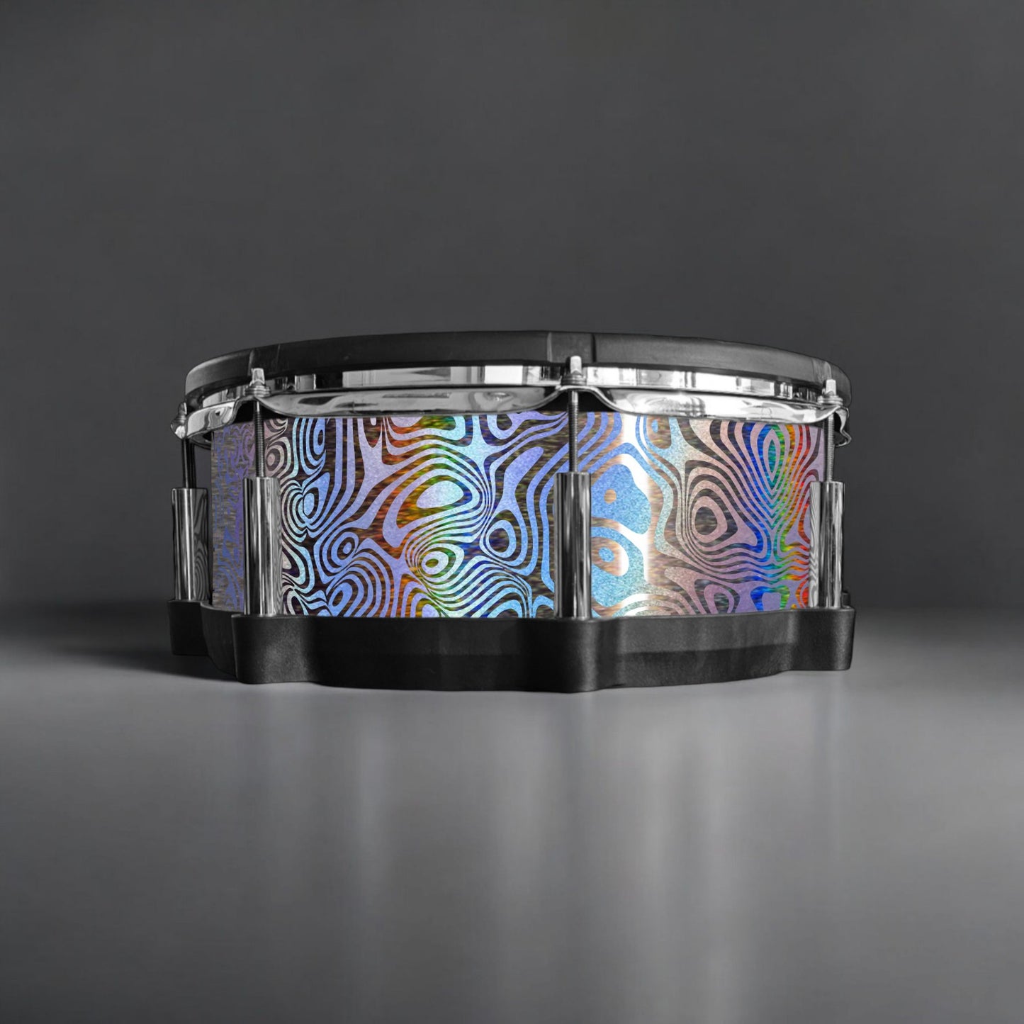 Psychedelic Swirl Drum Wrap
