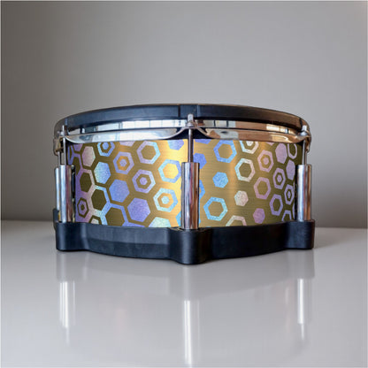 Hexagonal Fade Drum Wrap