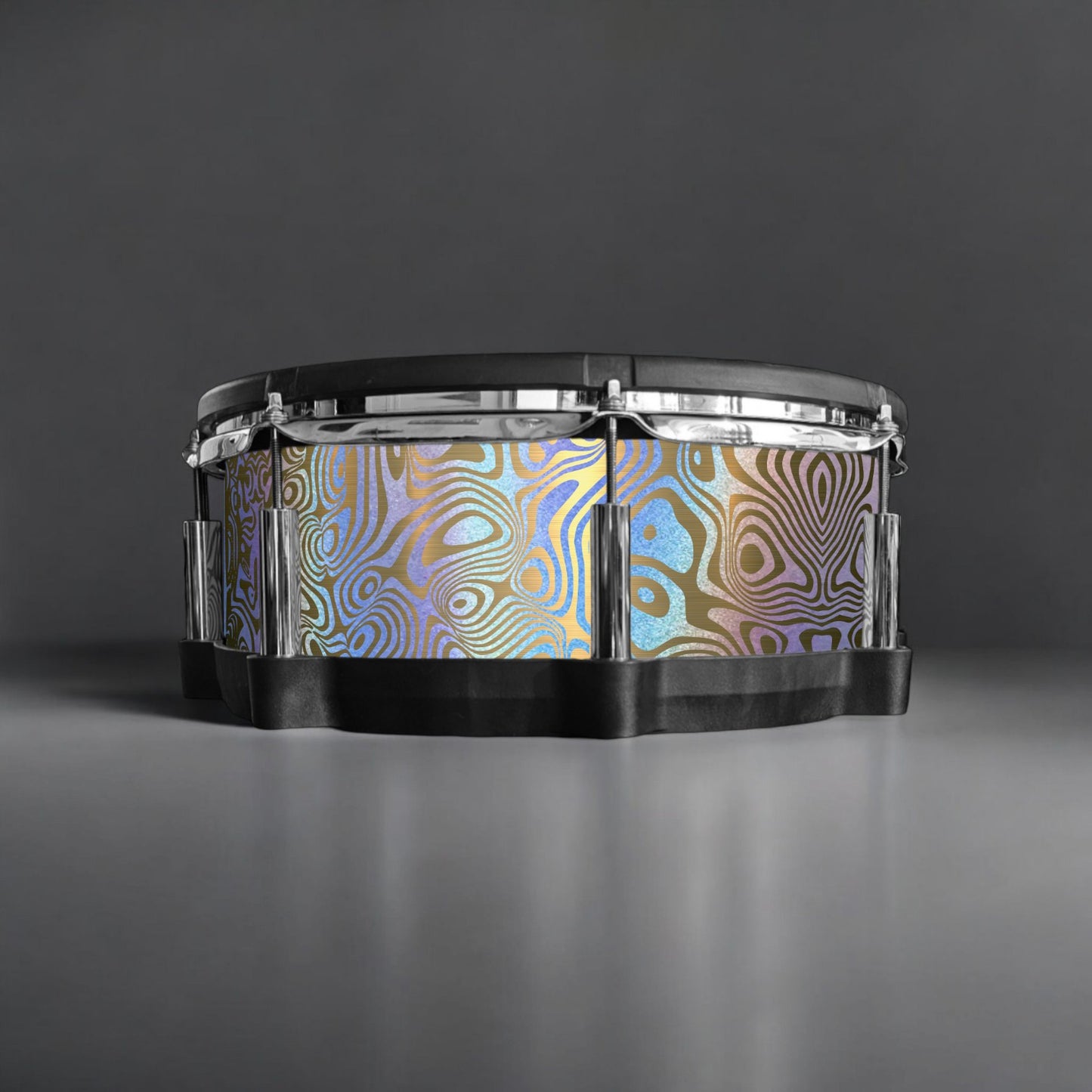 Psychedelic Swirl Drum Wrap