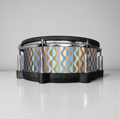 Negative Circles Drum Wrap
