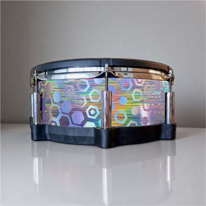 Hexagonal Fade Drum Wrap