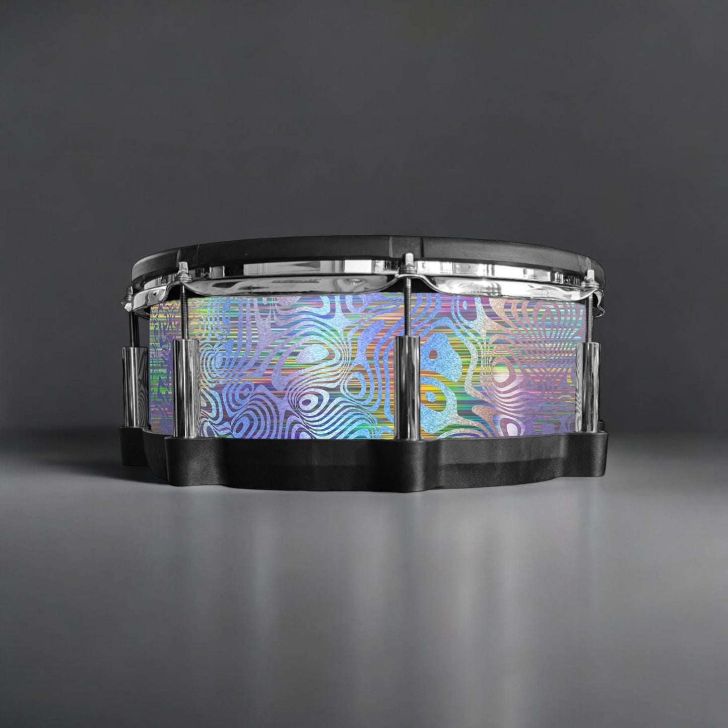 Psychedelic Swirl Drum Wrap