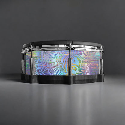 Psychedelic Swirl Drum Wrap