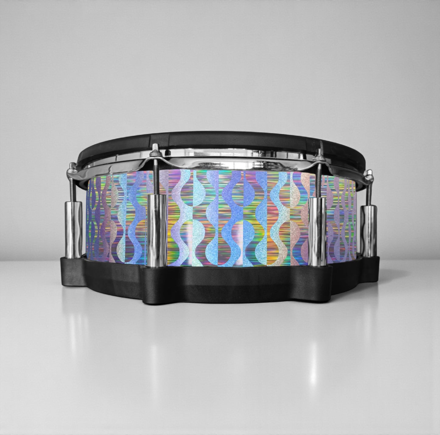 Negative Circles Drum Wrap