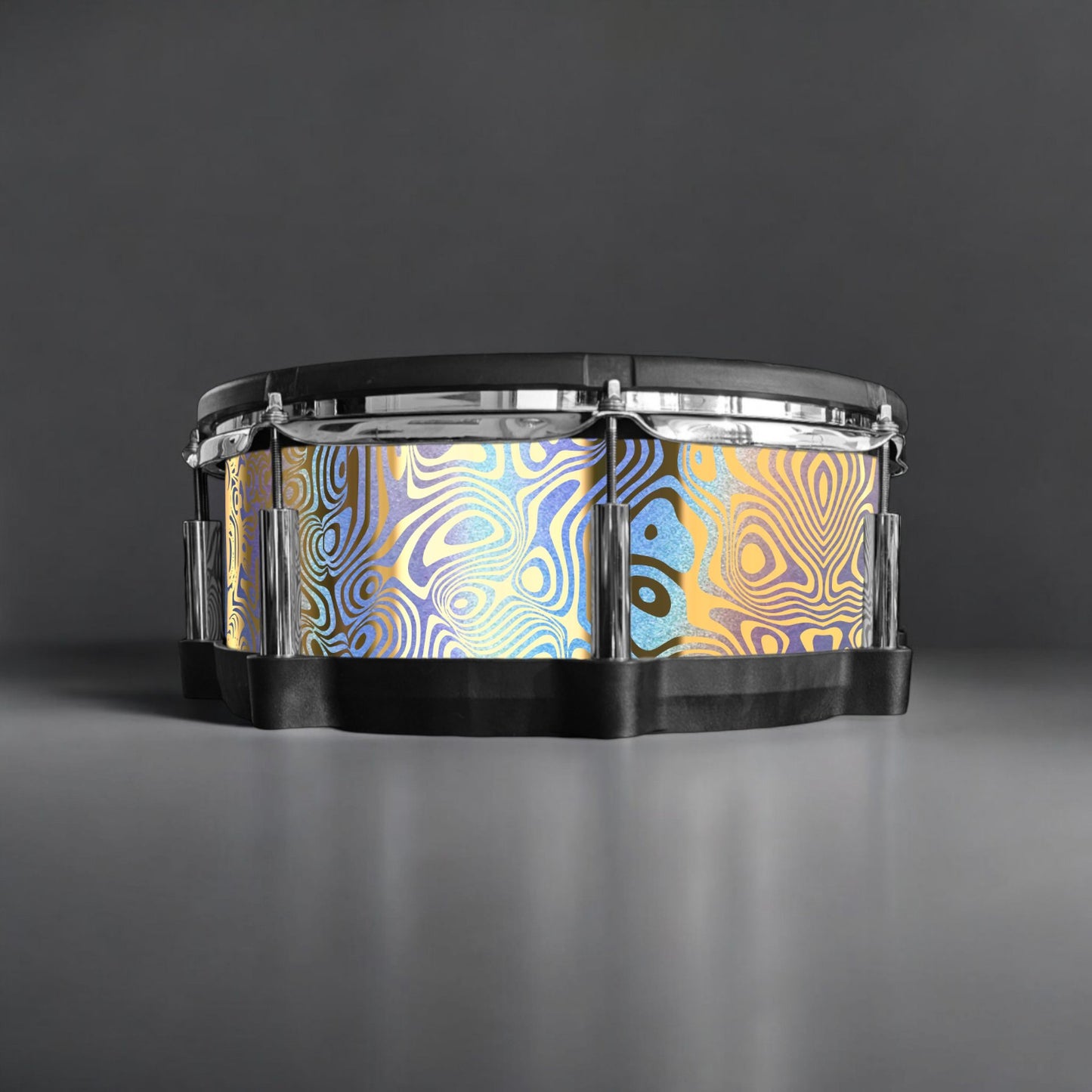 Psychedelic Swirl Drum Wrap