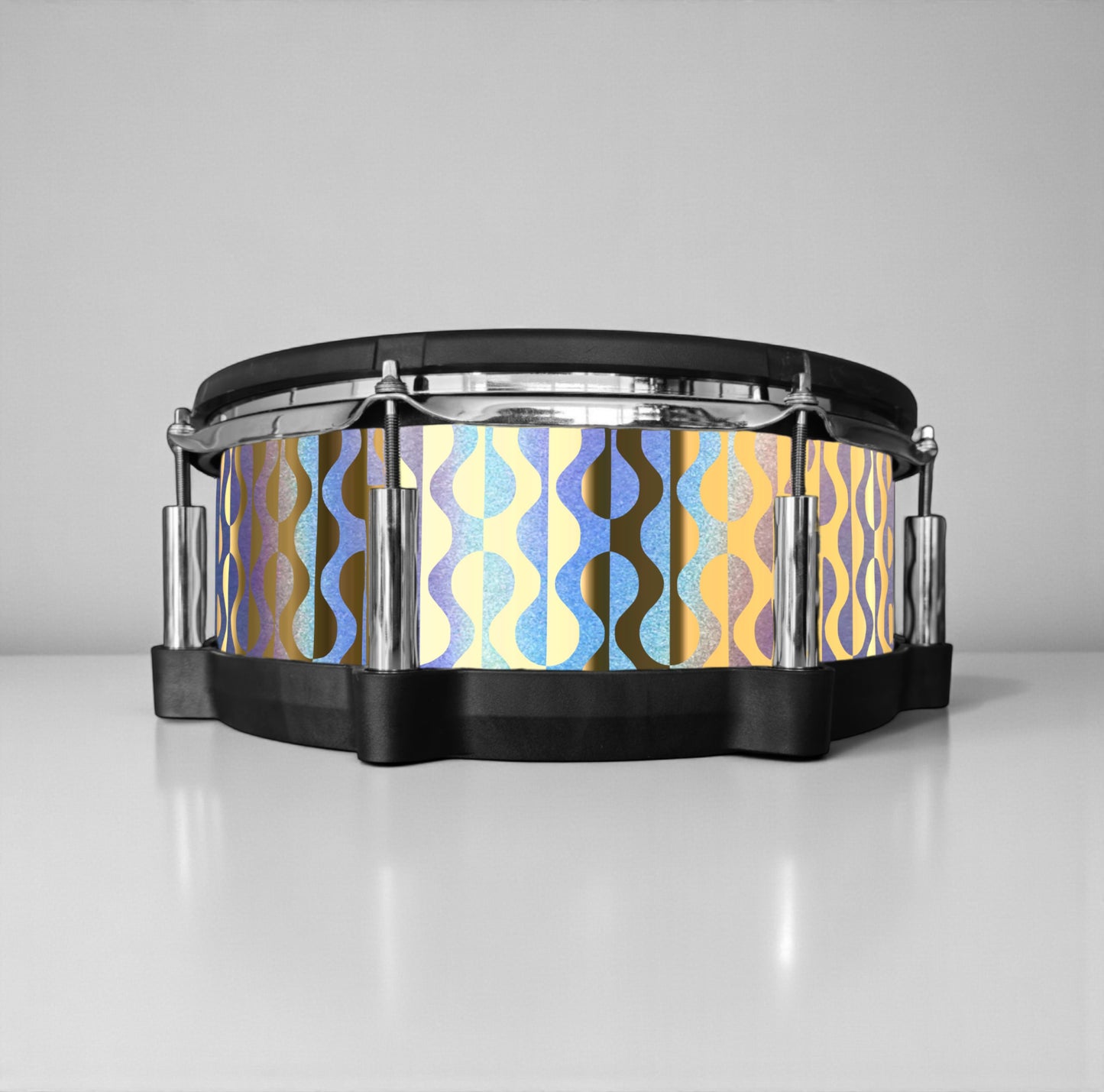 Negative Circles Drum Wrap