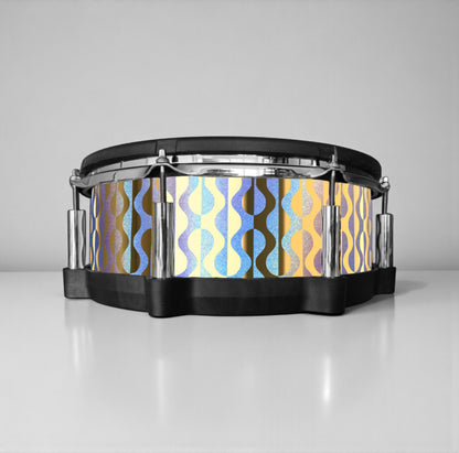 Negative Circles Drum Wrap