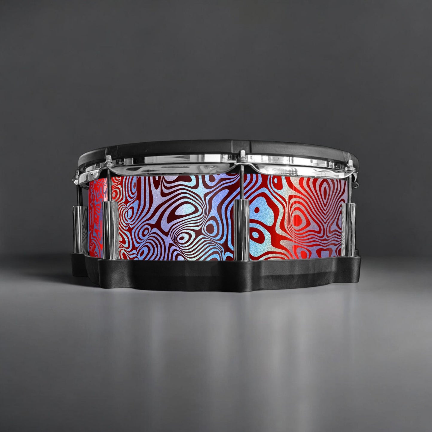 Psychedelic Swirl Drum Wrap