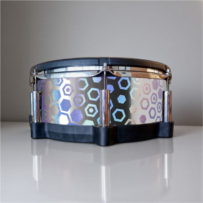 Hexagonal Fade Drum Wrap