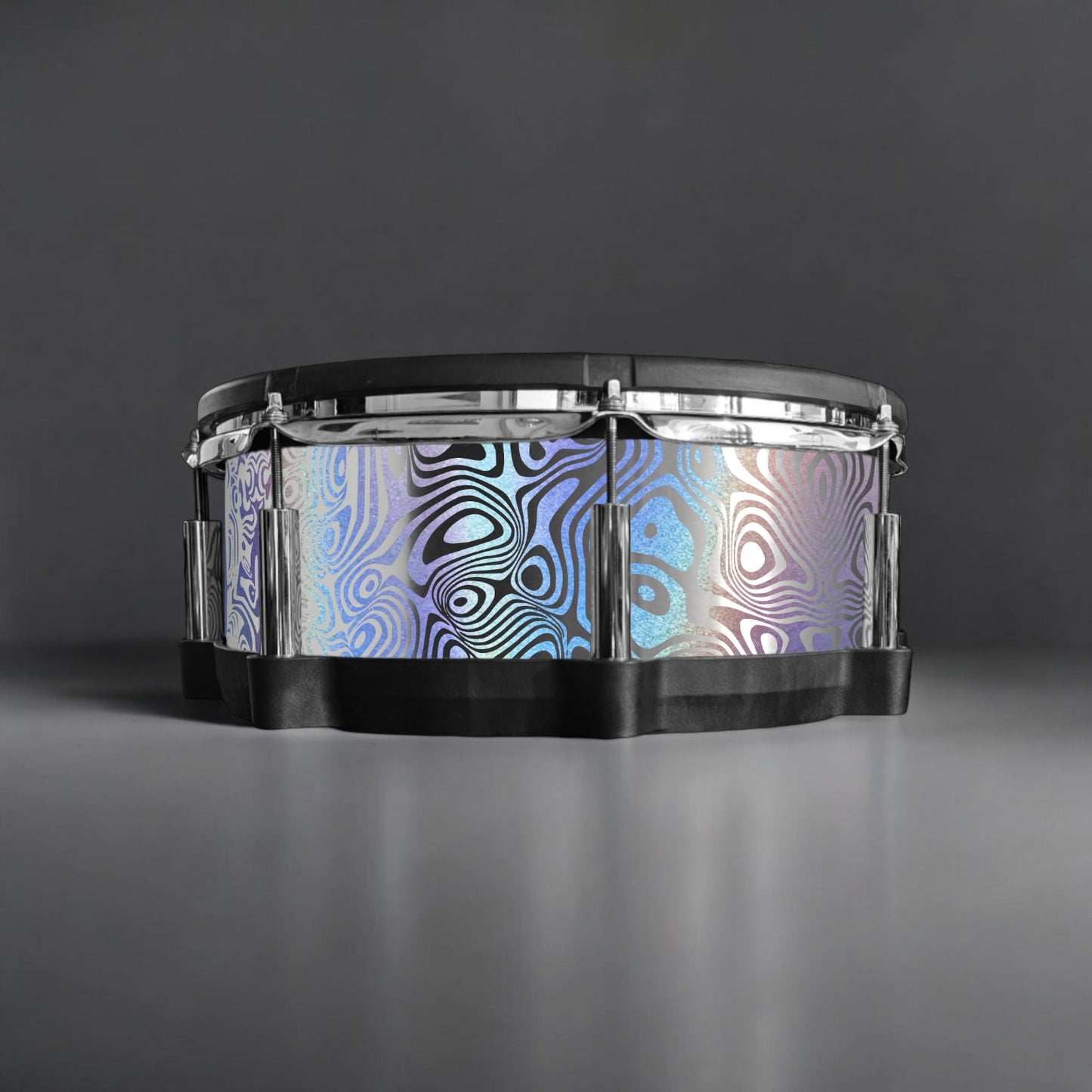 Psychedelic Swirl Drum Wrap