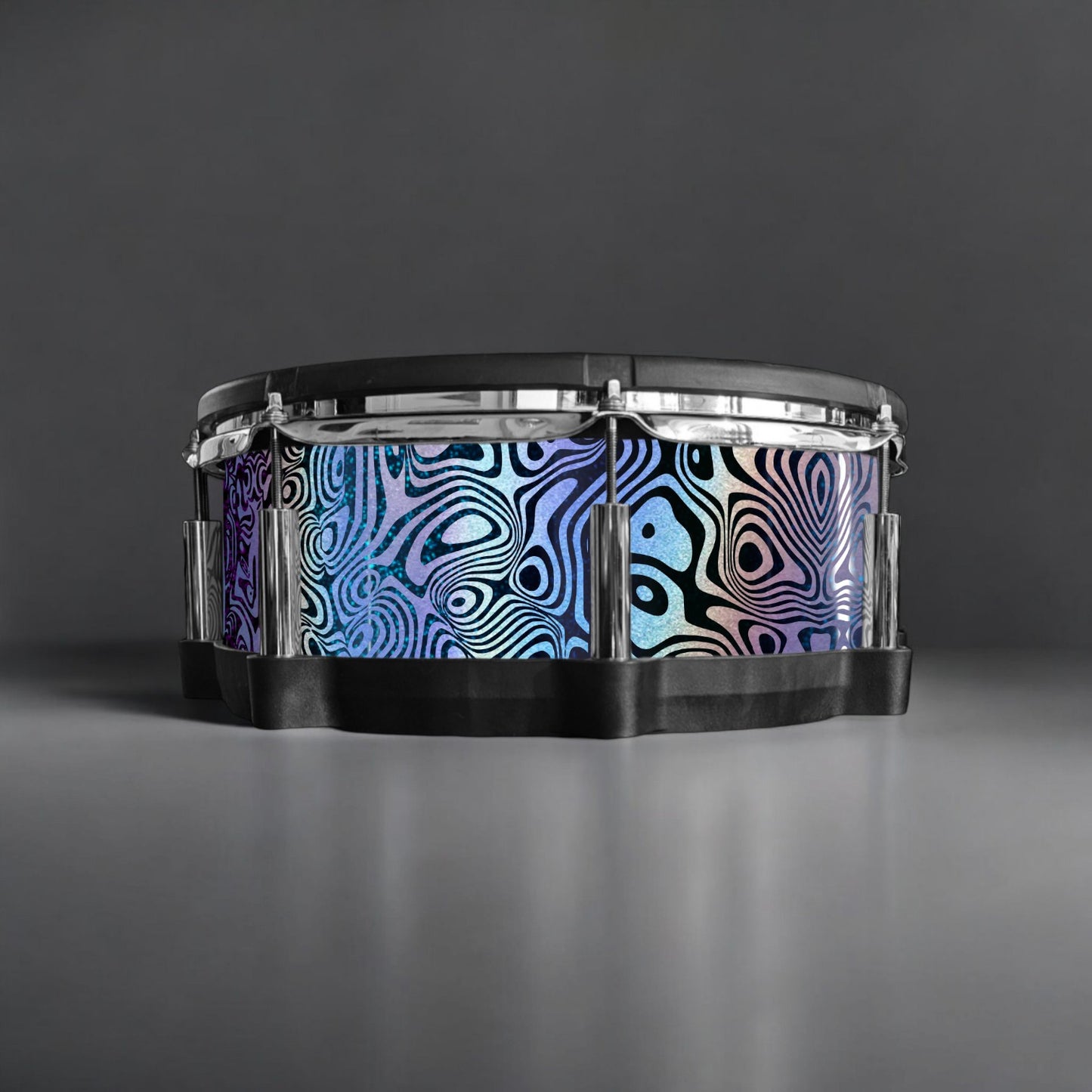 Psychedelic Swirl Drum Wrap
