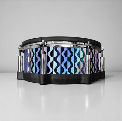 Negative Circles Drum Wrap
