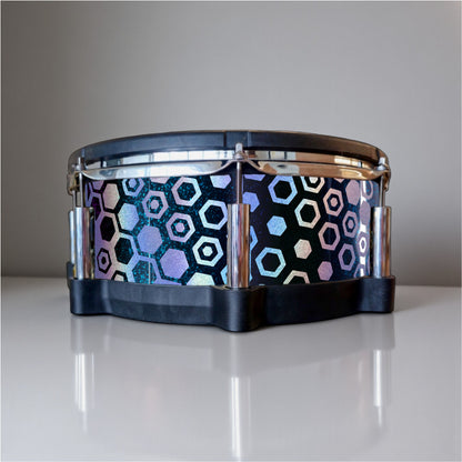 Hexagonal Fade Drum Wrap