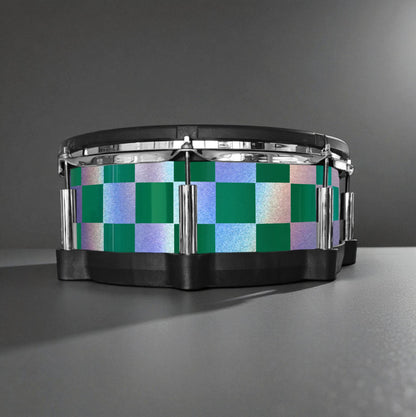 Checkerboard Drum Wrap