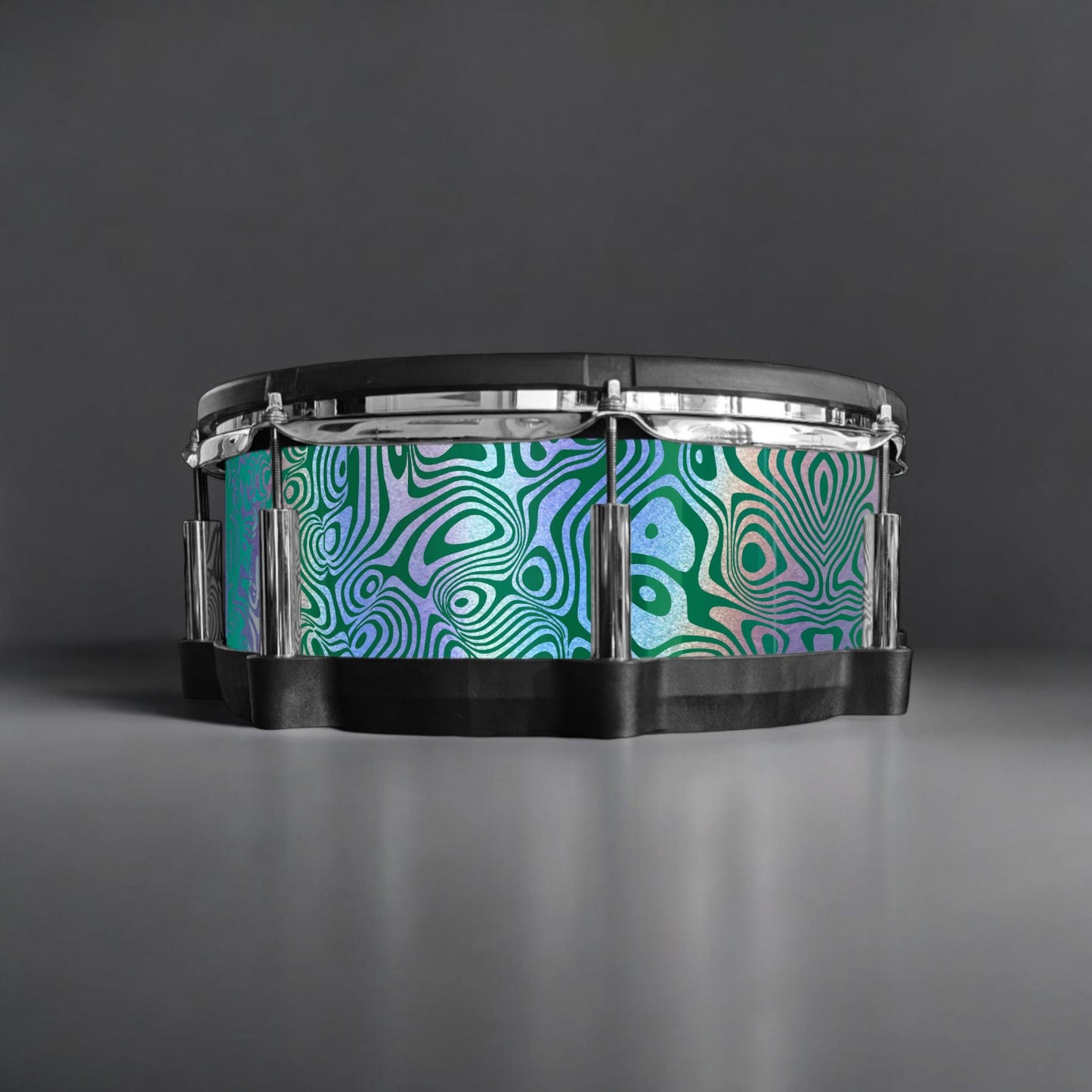 Psychedelic Swirl Drum Wrap