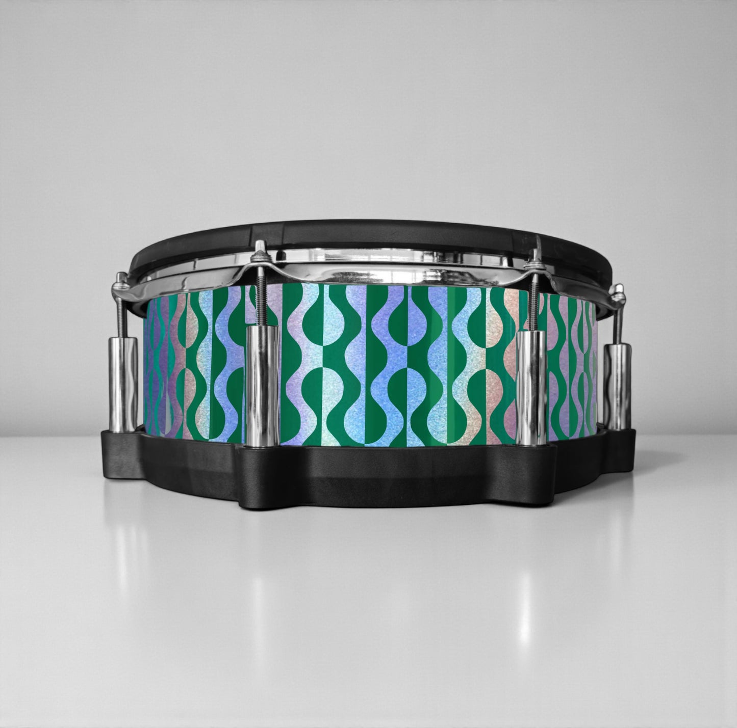 Negative Circles Drum Wrap