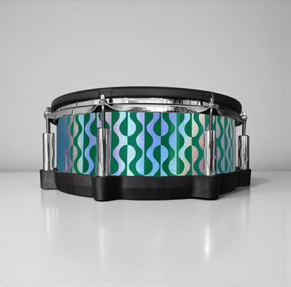 Negative Circles Drum Wrap