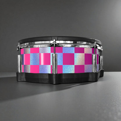 Checkerboard Drum Wrap