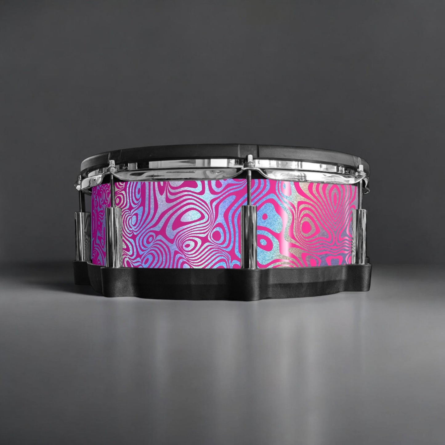 Psychedelic Swirl Drum Wrap