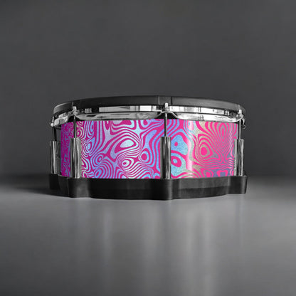 Psychedelic Swirl Drum Wrap