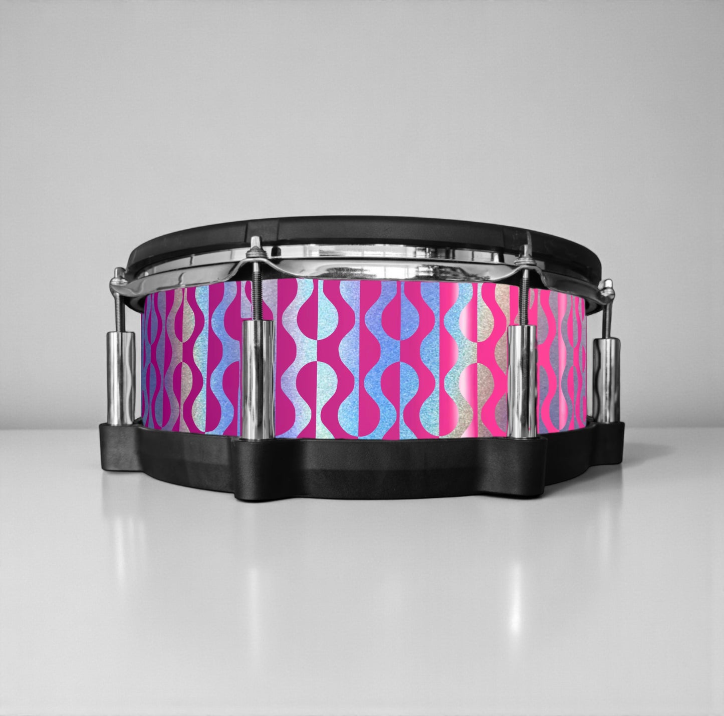 Negative Circles Drum Wrap