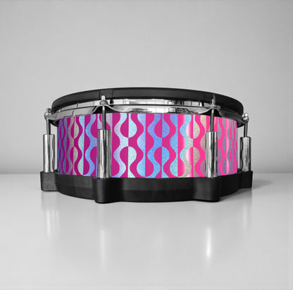 Negative Circles Drum Wrap