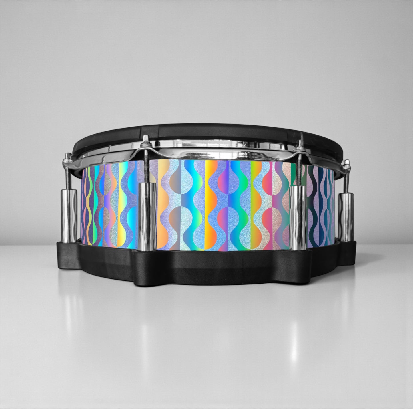 Negative Circles Drum Wrap