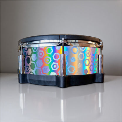 Hexagonal Fade Drum Wrap