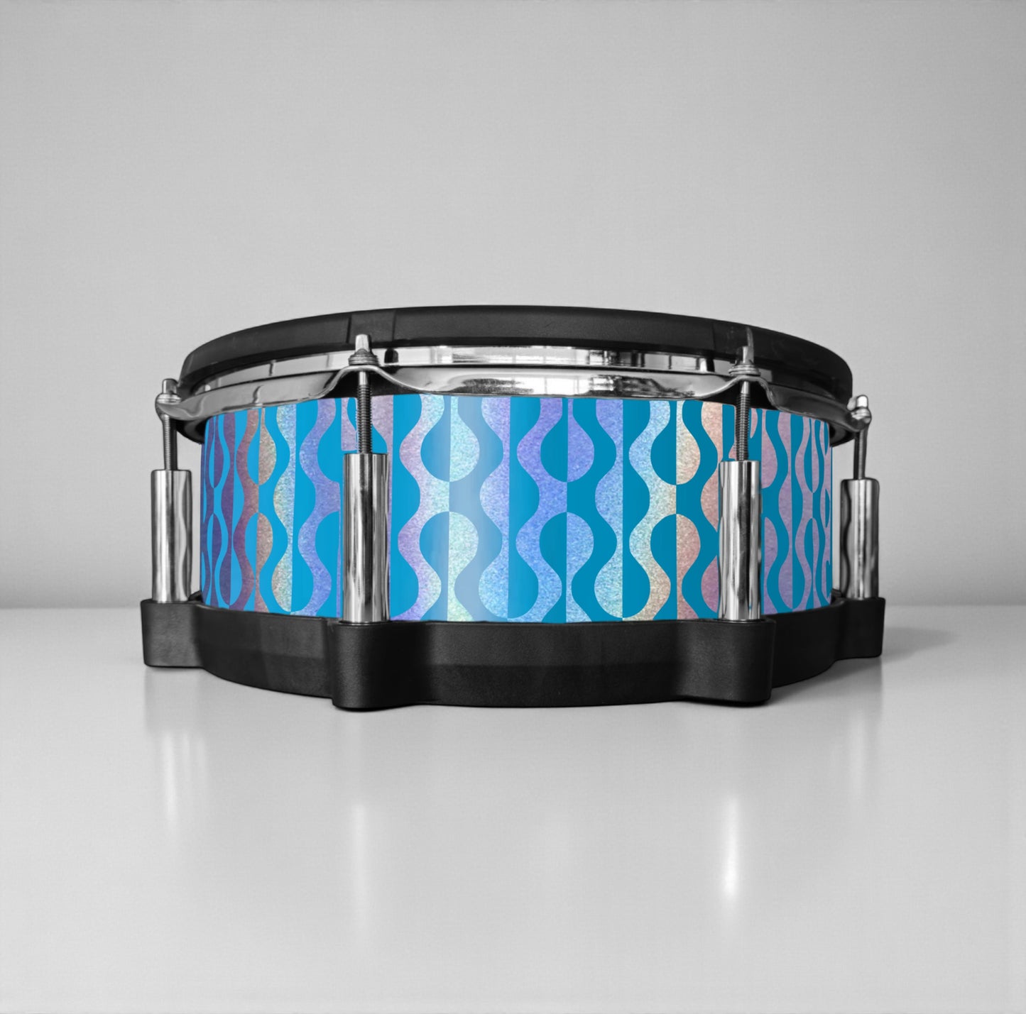 Negative Circles Drum Wrap